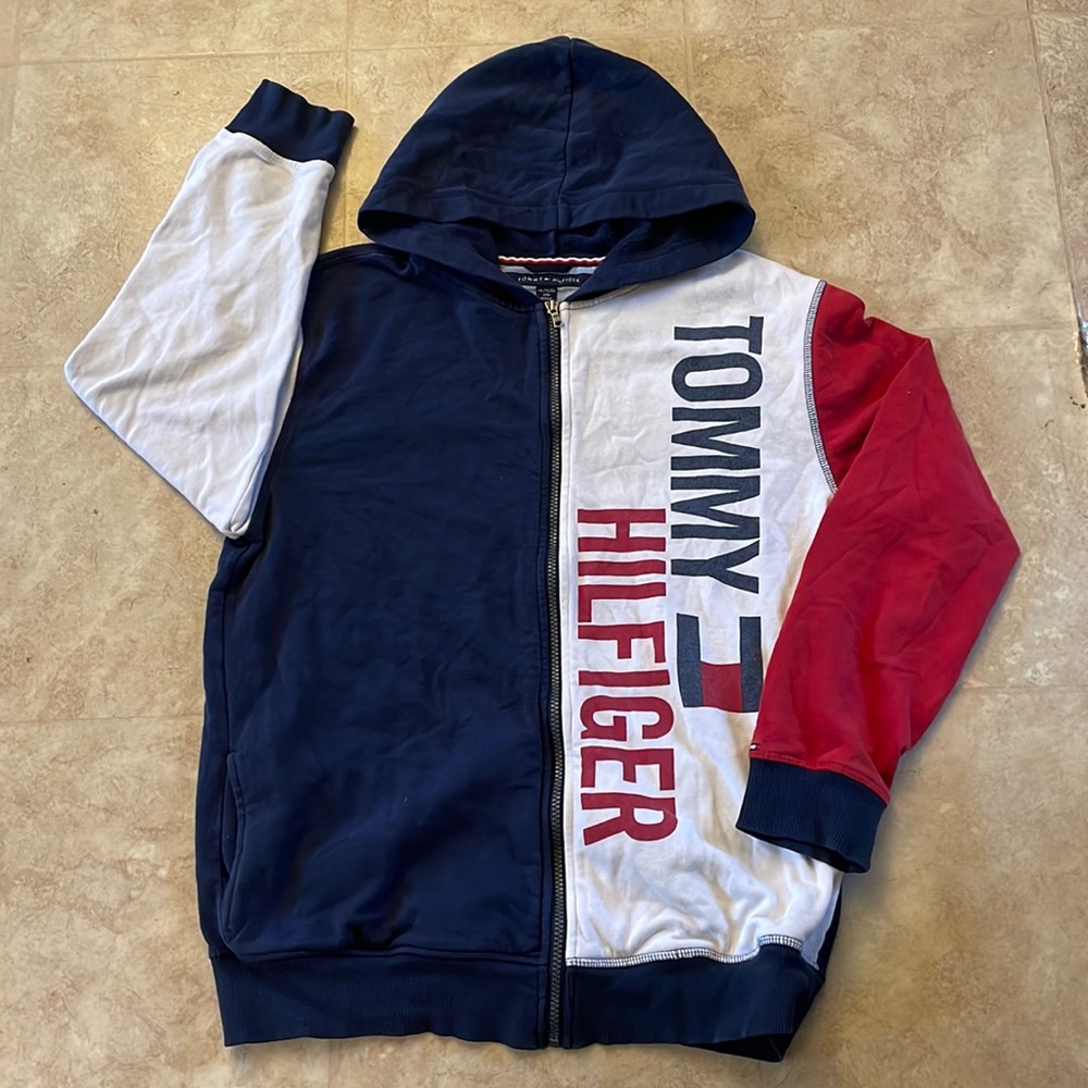 Tommy Hilfiger Lawrence Colorblocked Full Zip Hoodie